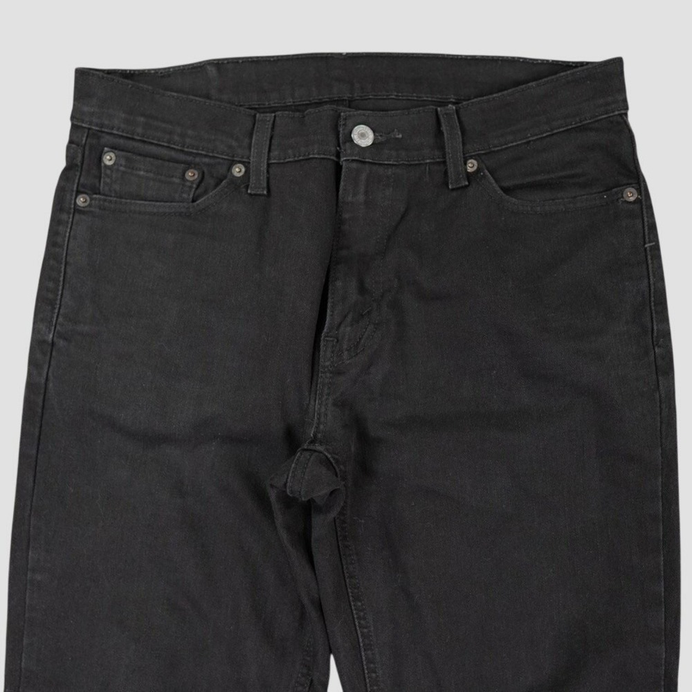 Levi's 541 Athletic Taper Jeans Mens 30x32 Actual 30x31 Black Denim Pants - Picture 3 of 11